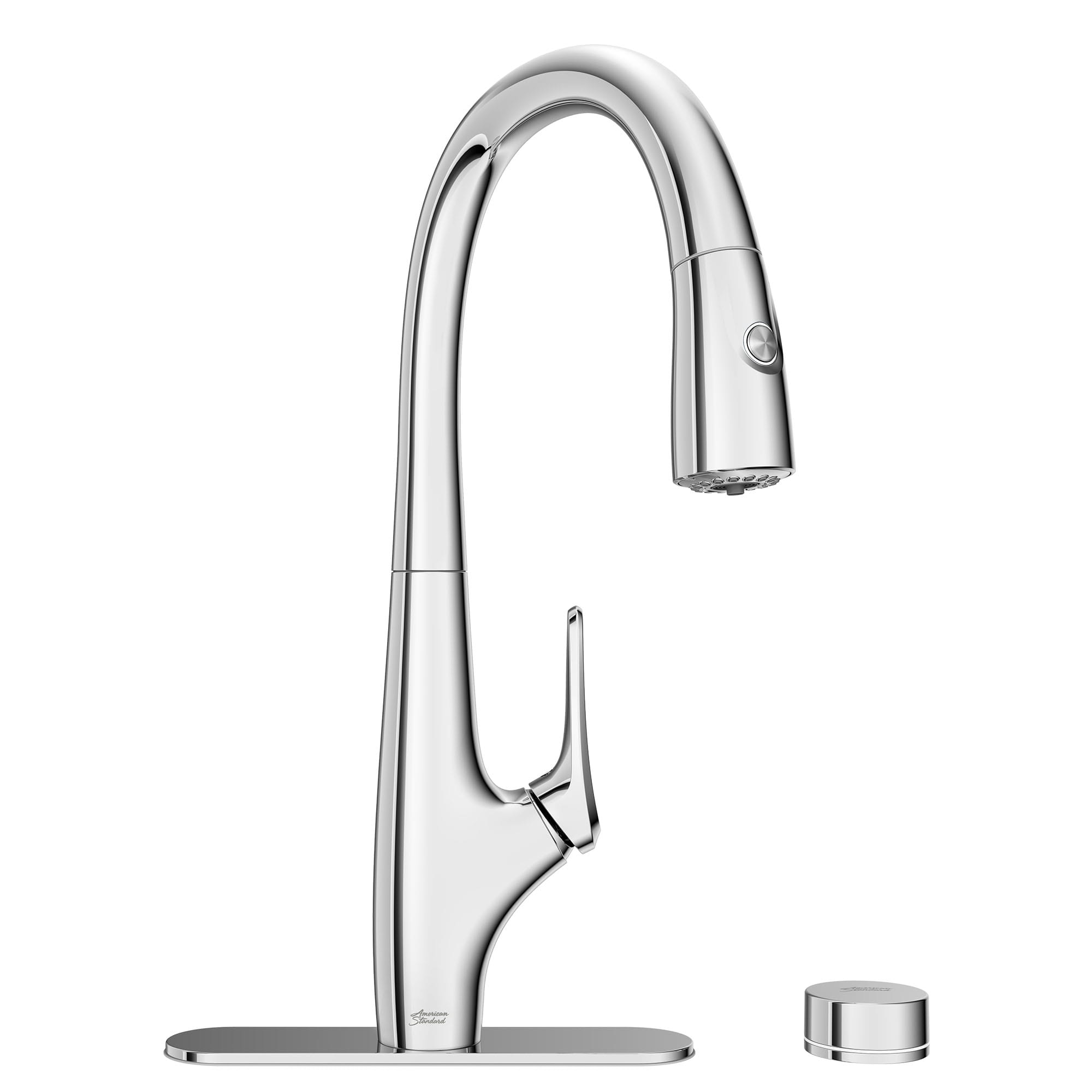 Saybrook Single Handle Pull Down Dual Spray Kitchen Faucet 15 GPM with Filter CHROME